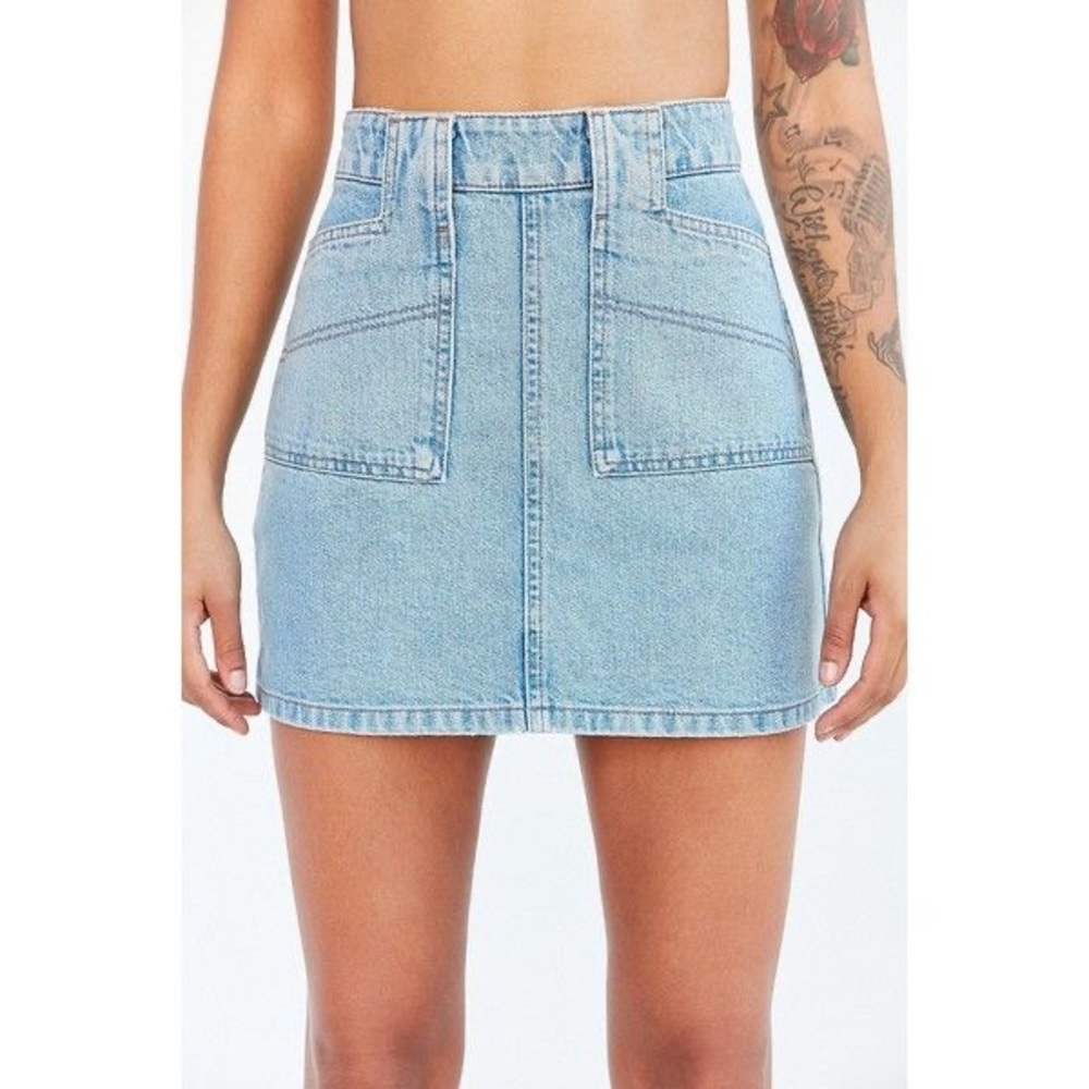 UO BDG A-Line Utility Mini Skirt